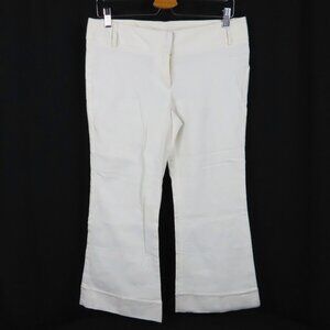 Windsor Royalty Junior White Crop Pants Sz. 9